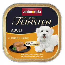 Animonda (Анимонда) Vom Feinsten Adult Chicken & Liver влажный корм для собак КУРИЦА И ПЕЧЕНЬ