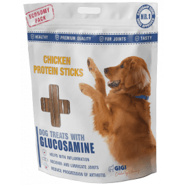 Gigi (Гиги) Chicken Protein Sticks with Glucozamin лакомство с глюкозамином для собак, протеиновые палочки КУРИЦА
