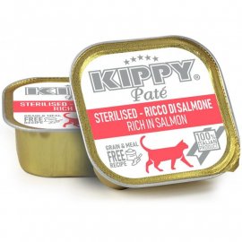 Kippy (Кіпі) PATE SALMON STERILISED консерви для стерилізованих кішок (ЛОСОСЬ), паштет