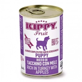 Kippy (Кіпі) FRUIT TURKEY & APPLES PUPPY консерви для цуценят (ІНДИЧКА та ЯБЛУКО), паштет