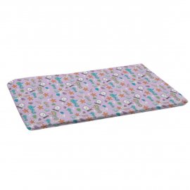 Misoko&Co (Мисоко и Ко) многоразовые пеленки для собак, МОРСКИЕ КОНЬКИ / РОЗОВЫЙ