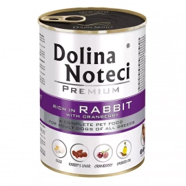 Dolina Noteci (Долина Нотечи) Premium влажный корм для собак КРОЛИК И КЛЮКВА