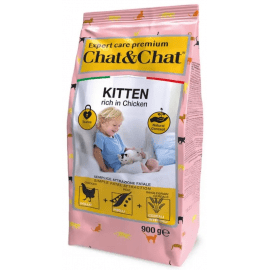 Gheda Expert Premium Chat&Chat Kitten Chicken сухой корм для котят КУРИЦА