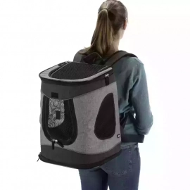 Trixie (Трикси) TIMON рюкзак-переноска для животных, черный/серый (28944)