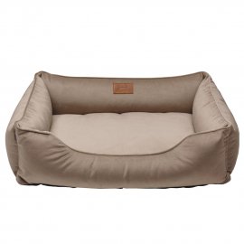Harley & Cho DREAMER VELOUR BIEGE лежак для собак (велюр), бежевий