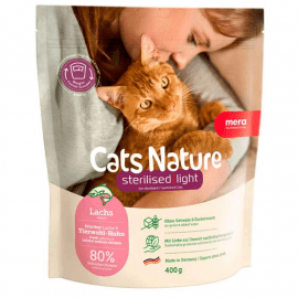 Mera Nature Sterilised Light Adult Salmon сухой корм для стерилизованных кошек ЛОСОСЬ
