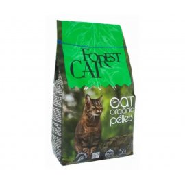 Forest Cat OAT Organic Pellets овсяный впитывающий наполнитель для кошек и грызунов