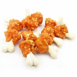 Селянські Смаколики Лакомство для собак КОСТОЧКА с КУРИЦЕЙ и РИСОМ