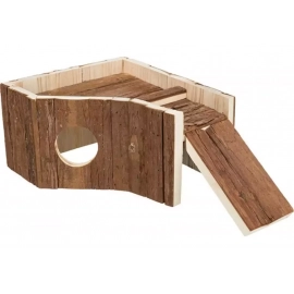 Trixie Hedwig деревянный домик с терассой для грызунов (61982)