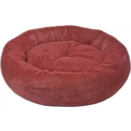 Dubex Simit Series Лежак плюшевый антиаллергенный, темно-малиновый