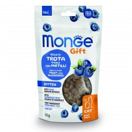 Monge Cat Gift Kitten Trout & Blueberries ласощі для кошенят ФОРЕЛЬ та ЧОРНИЦЯ