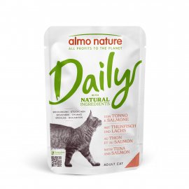 Almo Nature Daily TUNA & SALMON консервы для кошек ТУНЕЦ И ЛОСОСЬ