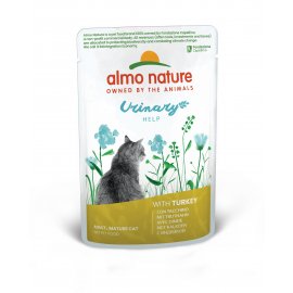 Almo Nature Holistic FUNCTIONAL URINARY HELP TURKEY консервы для профилактики мочекаменной болезни у кошек ИНДЕЙКА