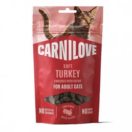 Carnilove Soft Snack Turkey with Catnip лакомство для кошек ИНДЕЙКА И КОШАЧЬЯ МЯТА