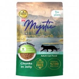 Mystic Cat Trout Jelly вологий корм для котів, шматочки в желе ФОРЕЛЬ