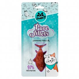Mr. Bandit Cat Pure Fillets Steamed Tuna ласощі для котів ФІЛЕ ТУНЦЯ НА ПАРУ