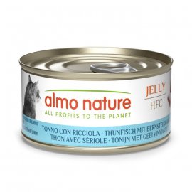 Almo Nature HFC Jelly Tuna with Amberjack влажный корм для кошек ТУНЕЦ И ЖЕЛТОХВОСТ ЯПОНСКИЙ