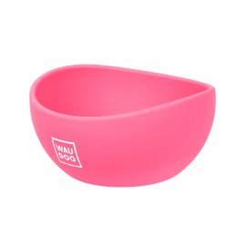 Collar WAUDOG Silicone силіконова миска для котів та собак, РОЖЕВИЙ