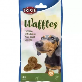 Trixie WAFFLES вафли для собак с курицей