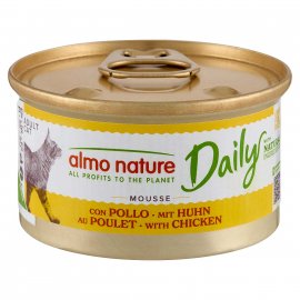 Almo Nature Daily MOUSSE CHICKEN консервы для кошек КУРИЦА, мусс