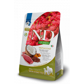 Farmina (Фарміна) N&D Grain Free Quinoa Skin&Coat Adult Medium & Maxi корм для собак середніх і великих порід при харчовій алергії КАЧКА, КІНОА