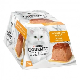 Gourmet Revelations Chicken влажный корм для кошек, мусс КУРИЦА