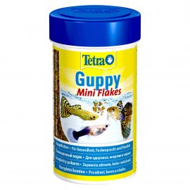 Tetra Guppy Mini Flakes Корм для рибок гуппі, пластівці