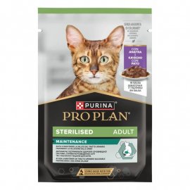 Purina Pro Plan Adult Sterilised Duck in Gravy вологий корм для стерилізованих котів, шматочки в підливі КАЧКА