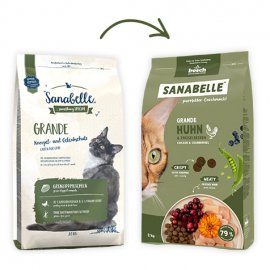 Bosch Sanabelle GRANDE Chicken & Cranberries сухий корм для котів великих порід КУРКА ТА ЖУРАВЛИНА