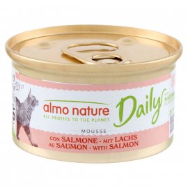 Almo Nature Daily MOUSSE SALMON консервы для кошек ЛОСОСЬ, мусс