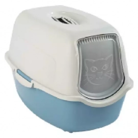 Curver (Курвер) БЕЙЛИ закрытый туалет для кошек, голубой