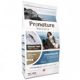 Pronature Holistic (Пронатюр Холистик) MEDITERRANEA SMALL BITES беззерновой корм для собак мини и малых пород ЛОСОСЬ С ВЯЛЕНЫМИ ТОМАТАМИ