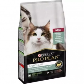 Purina Pro Plan (Пурина Про План) Adult LiveClear Sterilised Salmon сухой корм для стерилизованных кошек для уменьшения аллергенов ЛОСОСЬ Purina Pro Plan (Пурина Про План) Adult LiveClear Sterilised Salmon сухой корм для стерилизованных кошек для уменьшения аллергенов ЛОСОСЬ