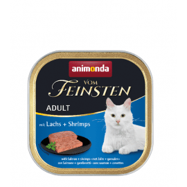 Animonda (Анімонда) Vom Feinsten Adult mit Lachs+shrimps - консерви для кішок з лососем і креветками