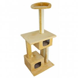 Lucky Pet когтеточка-домик для кота, ГОВЕРЛА, бежевый