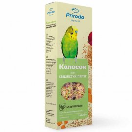 Природа Колосок Мультивитамин лакомство для волнистых попугаев