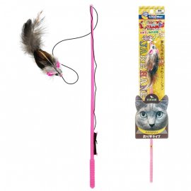 CattyMan Feather Mouse игрушка для кошек УДОЧКА С МЫШКОЙ
