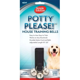 Simple Solution POTTY PLEASE HOUSE TRAINING BELLS дзвіночки для привчання собак до туалету на вулиці