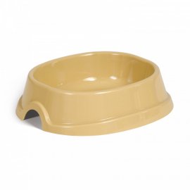Природа пластикова миска Модерн для собак і котів, світло-бежева