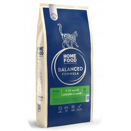 Home Food (Хоум Фуд) Kitten Chisken with Lamb сухой корм для котят КУРИЦА с ЯГНЕНКОМ