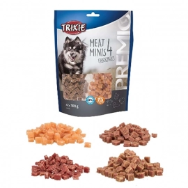 Trixie 4 MEAT MINIS ласощі для собак 4 ВИДА М'ЯСА (31852)