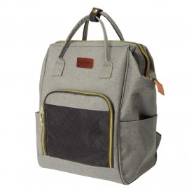 Camon (Камон) Pet Fashion джинсовий рюкзак-переноска для тварин, сірий