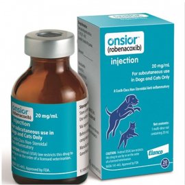 Elanco Onsior (Онсіор) протизапальний та болезаспокійливий розчин для ін'єкцій для собак та котів