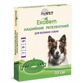 ProVet ЭкоВет ошейник от блох и клещей для собак крупных пород