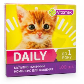 Vitomax Daily мультивітамінний комплекс для кошенят до 1 року