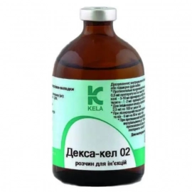Kela Декса-кел 02 противовоспалительный, противоаллергический, антистрессовый препарат для животных