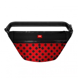 WAUDOG сумка-бананка поясная для корма и аксессуаров ШОТЛАНДКА