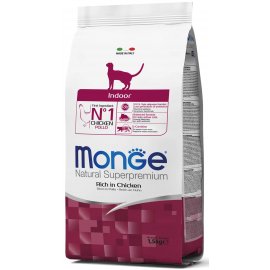 Monge Cat Indoor Chicken сухой корм для кошек, живущих в помещении КУРИЦА Monge Cat Indoor Chicken сухой корм для кошек, живущих в помещении КУРИЦА