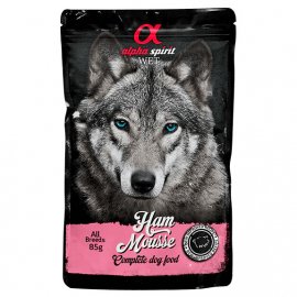 Alpha Spirit Ham Mousse беззерновой влажный корм для собак СВИНИНА