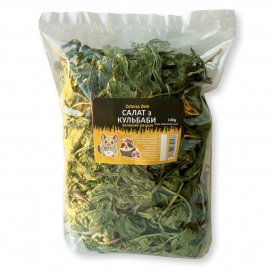 Zelena Zoo Зеленый Рацион лакомство для грызунов, САЛАТ С ОДУВАНЧИКА